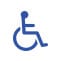 Établissement accessible aux personnes handicapées